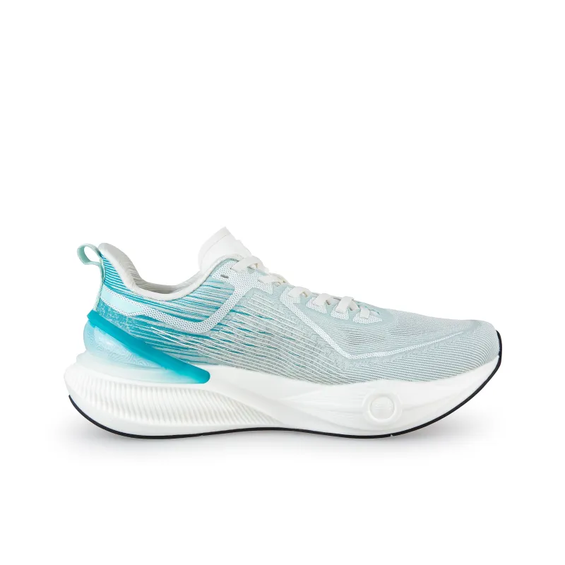 PEAK Taichi 7.0 PRO Running Shoes Men Low Top Super Light Milk White Blue-1