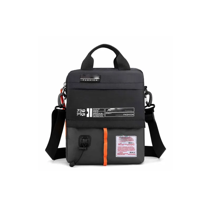 Boniu Nylon Shoulder Bag, Crossbody Bag, Handbag Men's Multicolor-4