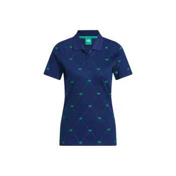 Adidas Originals Polo Shirt Japan Version Women's Midnight Indigo