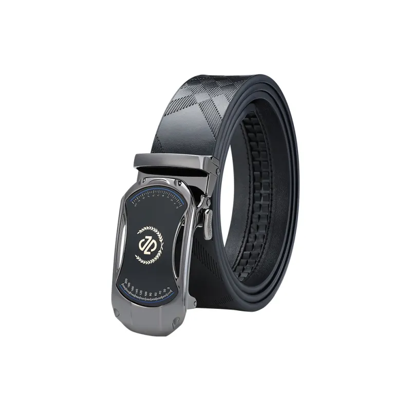 MILLIE'S Cow Split Leather Belts Men's Width 3.4cm-0