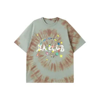 Crying Center T-Shirts Unisex Gray Green