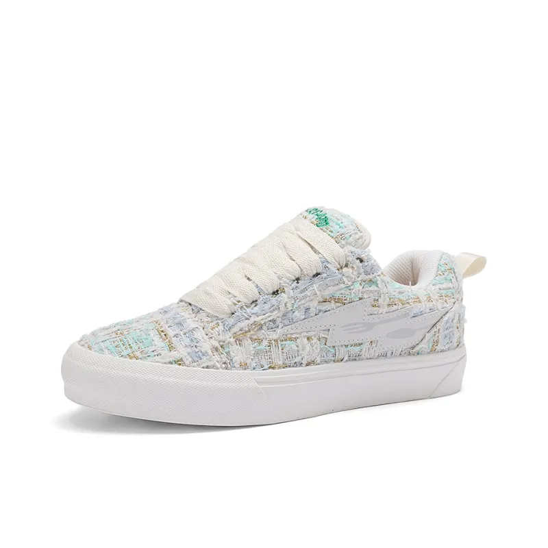 FireMonkey Slip Resistant, Impact Resistant, Abrasion Resistant Low Top Preppy Style Skateboard Shoes Unisex-28