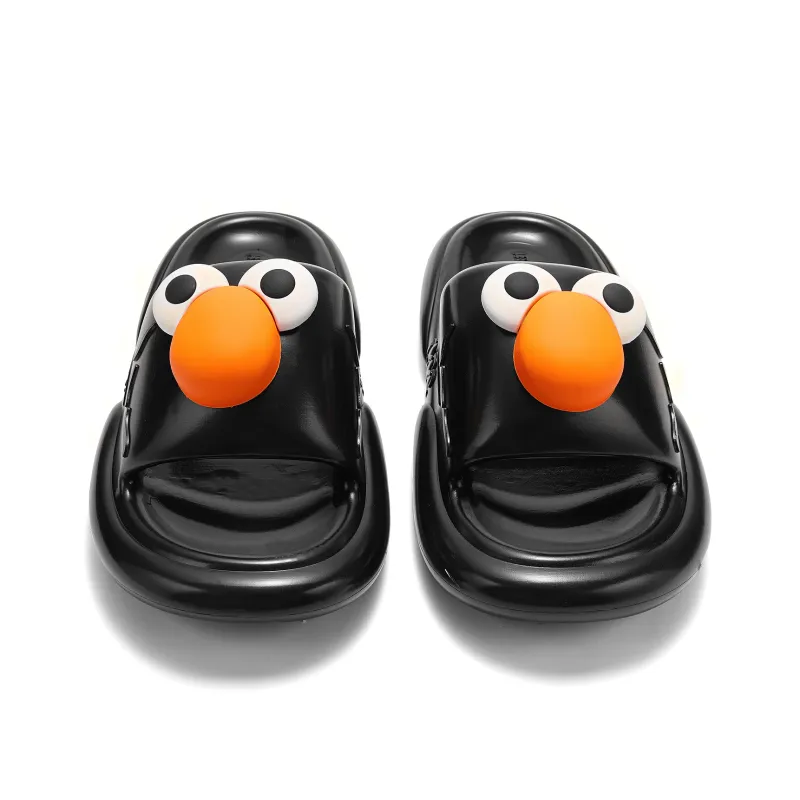 SESAME STREET Antibacterial Slip Resistant Abrasion Resistant Odor Resistant Slide Slippers Unisex-10