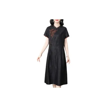 Yi Mengyuan Short Sleeved Dress Women's