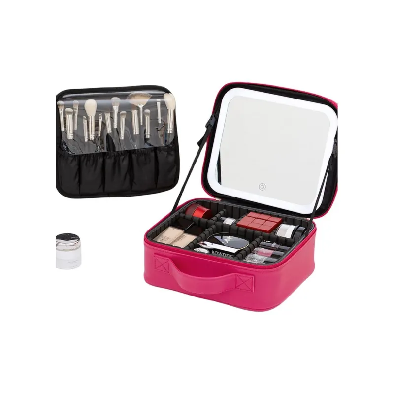 THE THREE SHEEP Fashion Appearance Best Selling Makeup Case With Light-6