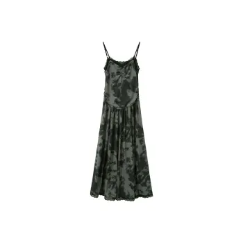 3COLOUR Slip Dresses Women's Silent Gray Blended