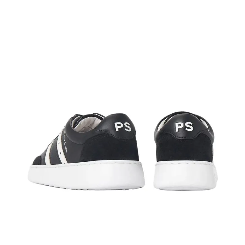 PS By Paul Smith Low Top Skateboard Shoes Men's Black-4