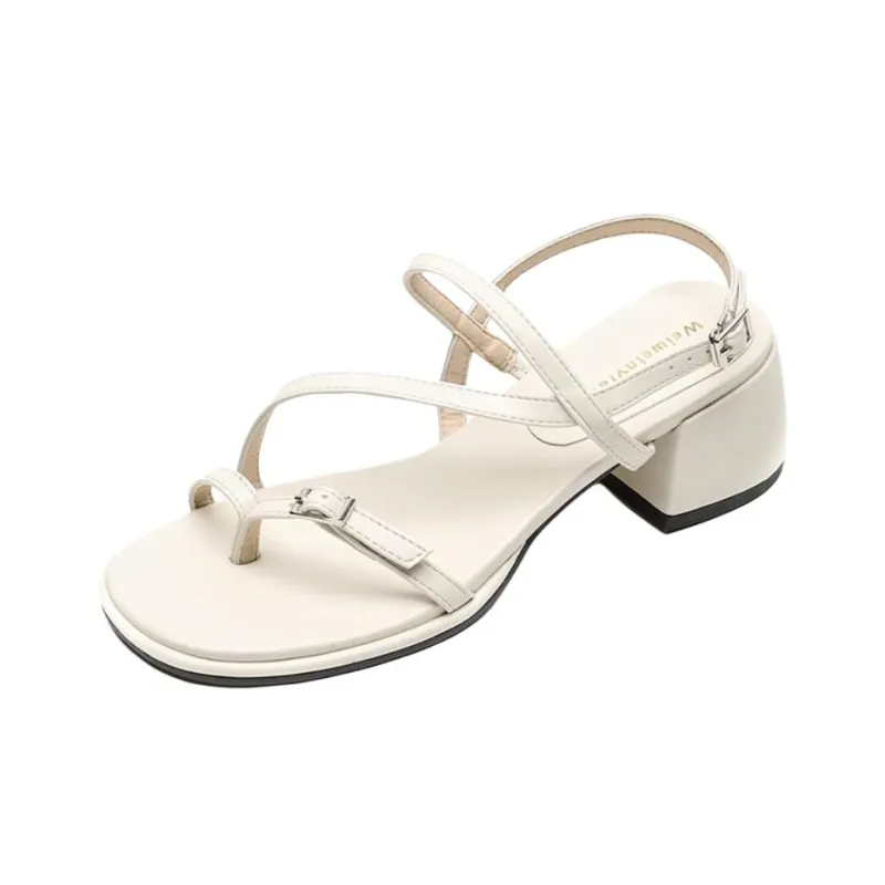 City Camel One Strap Sandals Women's-4