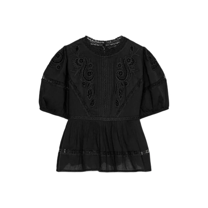 ZARA ZW Series Shirts Women's Black-0