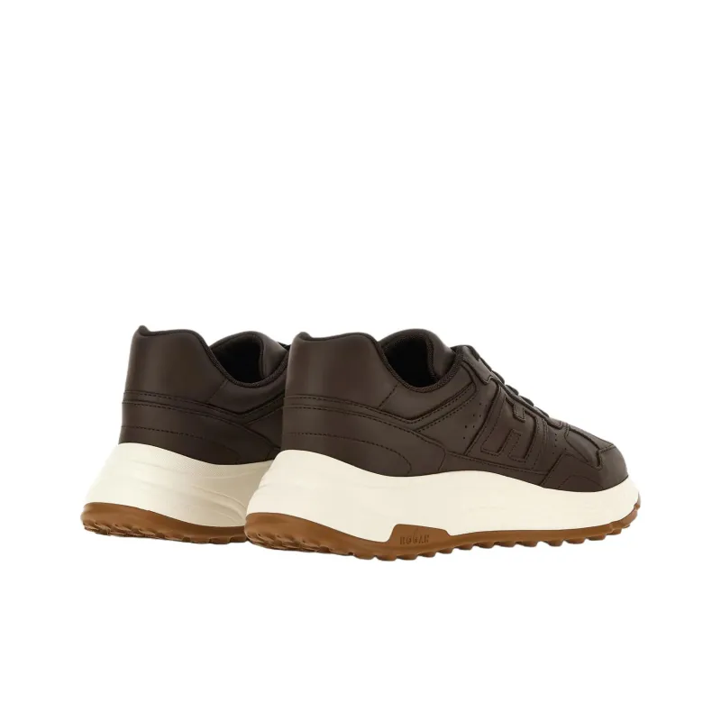 HOGAN Hyperlight Low Top Casual Shoes Men's Brown-3