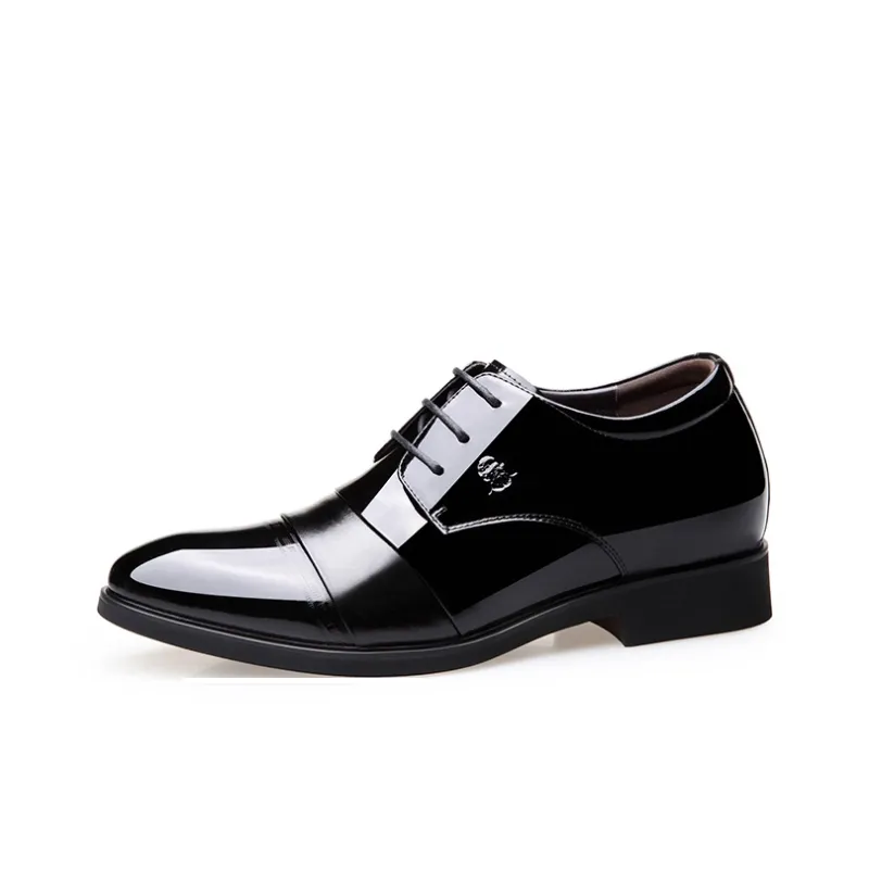 LAORENTOU Dress Shoes Men Low Top Brown-0