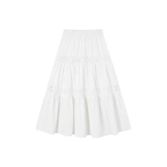 HDFULERN Casual Long Skirt Women's-0