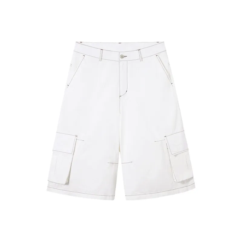 PSO Brand Cargo Shorts Unisex-3