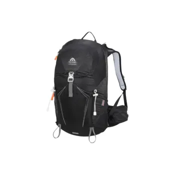 AIONE Mountaineering Bag Outdoor Bag Nylon 28L Black Unisex