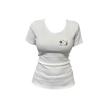 Puppytown T Shirts Women's White