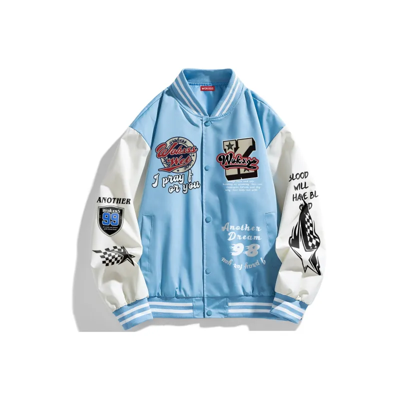 WOKXSS Baseball Jerseys Unisex-6