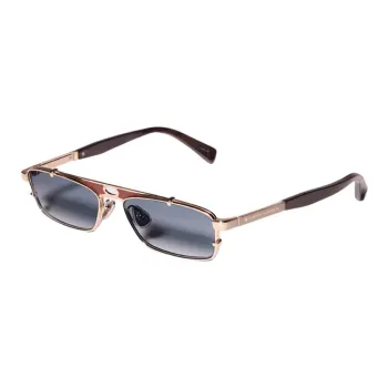 Brunello Cucinelli Ox Horn Square Sunglasses Unisex Gold