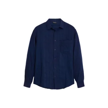 Desigual Shirts Men Marine Blue