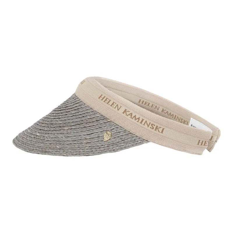 HELEN KAMINSKI Raffia Sun Protection Hats Unisex Gray-2