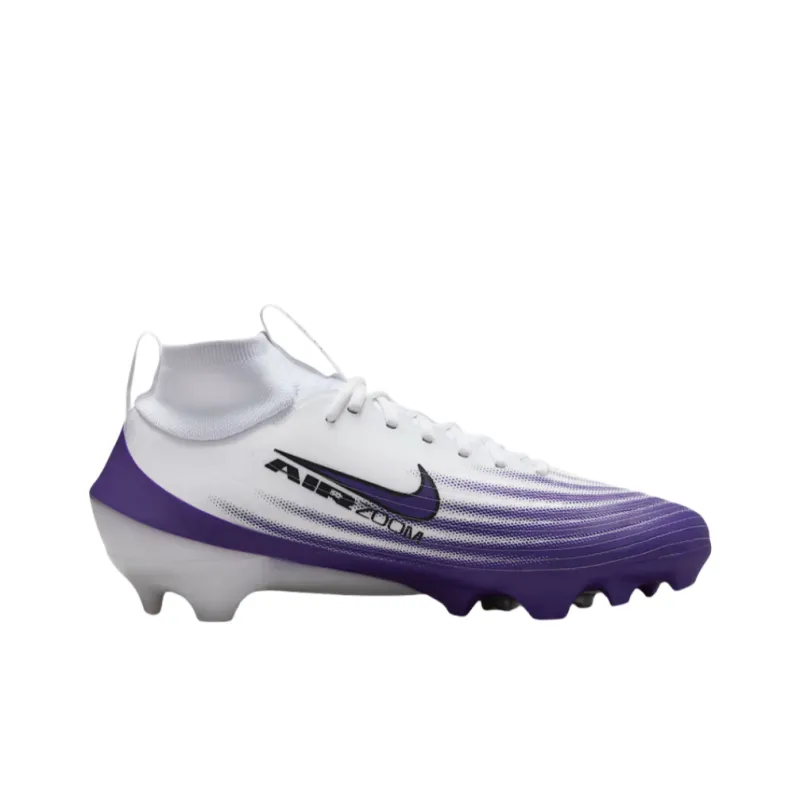 Nike Vapor Pro 1 Anti Slip Wear Resistant Soccer Shoes Unisex White Purple-1