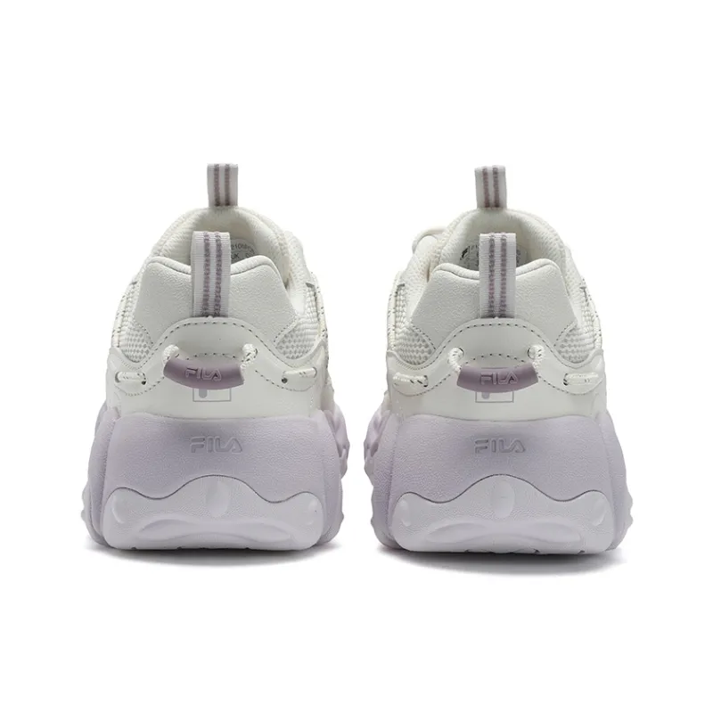 FILA FLUID 6 Cat Paw 6 Abrasion Resistant, Breathable, Lightweight Low Top Casual Shoes Women's Milk White-3