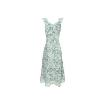 ABCMININ Slip Dresses Women's Light Green