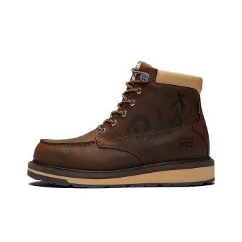PABST BLUE RIBBON x Timberland PRO Short Outdoor Boots Men's Brown