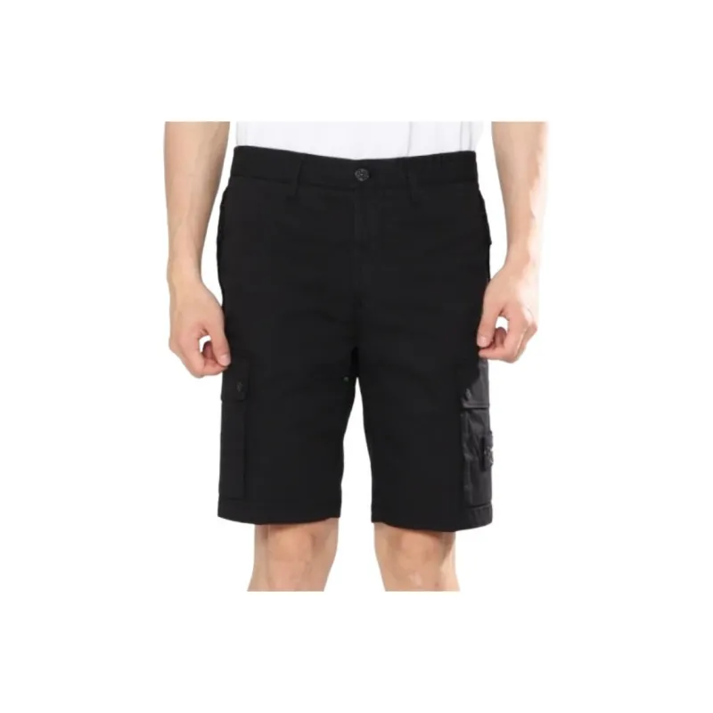 STONE ISLAND Casual Shorts Men's Black-0
