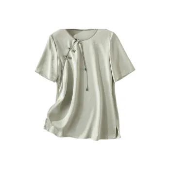 IHIMI SS24 Shirt Women's Light Lotus Green