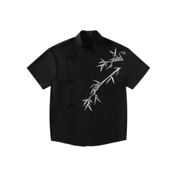 TONYBEAR Shirts Men Black