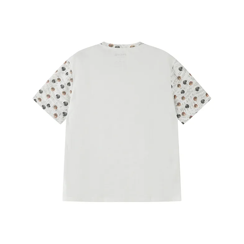 WULISHAONIAN T Shirts Unisex Heather White-1