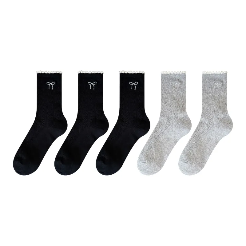 XXLLG Mid Calf Socks Women's Combo Set-7
