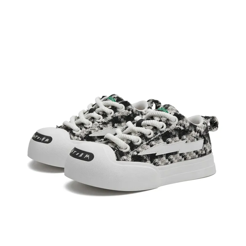 1xact Cover Skateboard Shoes Unisex Low Top White-9