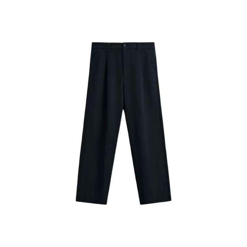 ZARA Casual Pants Men Sea Blue-0
