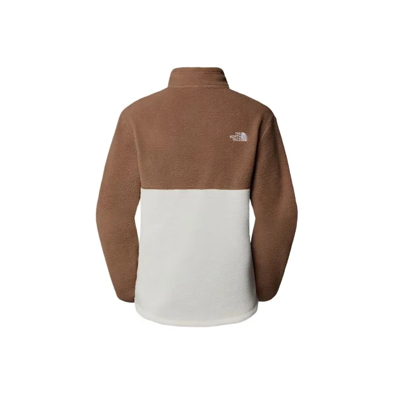 THE NORTH FACE Yumiori Velvet feel Coat Women's Dune White/Latte/Active Verbena-1