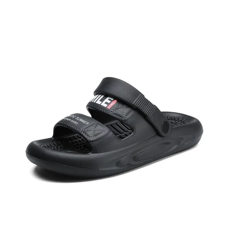FCMM Taichi Flying Shadow Collection Beach Sandals Men Black/White/Gray/White-1