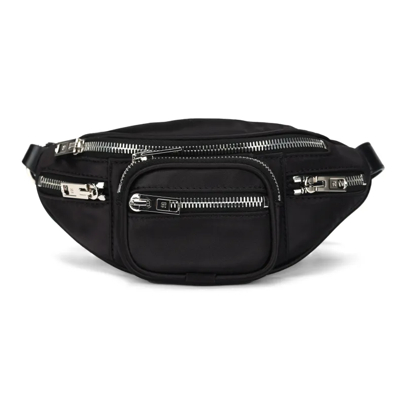 Alexander Wang Polyester Crossbody Bag, Fanny Pack Mini Unisex Black-0