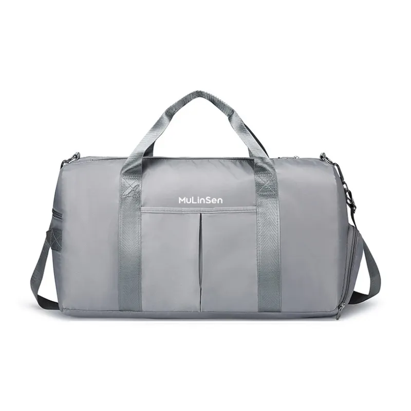 Mulinsen Polyester Portable Crossbody Bag, Travel Bag Unisex Multicolor-3