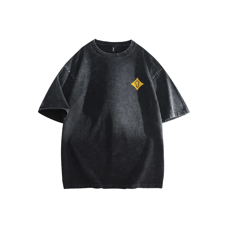 CHOUCHOUS Drop Shoulder Sleeve T Shirt Women's-1