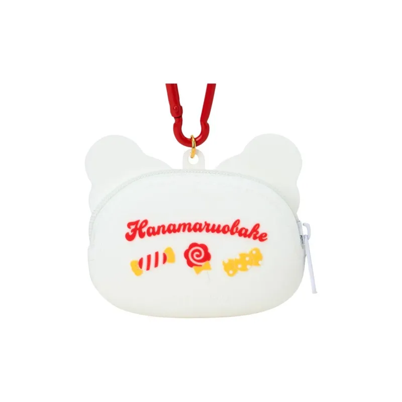 Sanrio Siloxane Resin Coin Purse Mini Unisex White-3