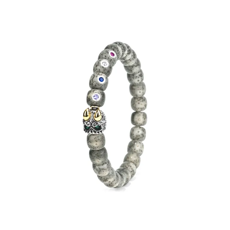 Yulan Wenwan Star Moon Bodhi Seeds Bracelets Unisex-0