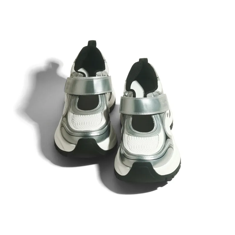 CHENTER KATER Shock Absorbers With Slip Resistant And Abrasion Resistant Properties Low Top Casual Shoes Women's-2