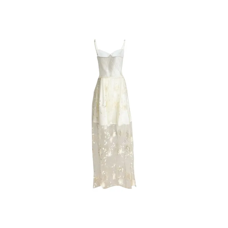 PAZZO Slip Dresses Women's Pear Blossom White-1