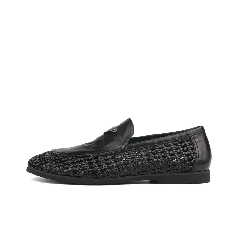 New Korea Casual Shoes Men's Black-0