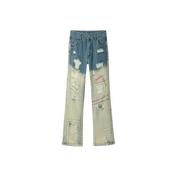 Mackyo Jeans Unisex Blue