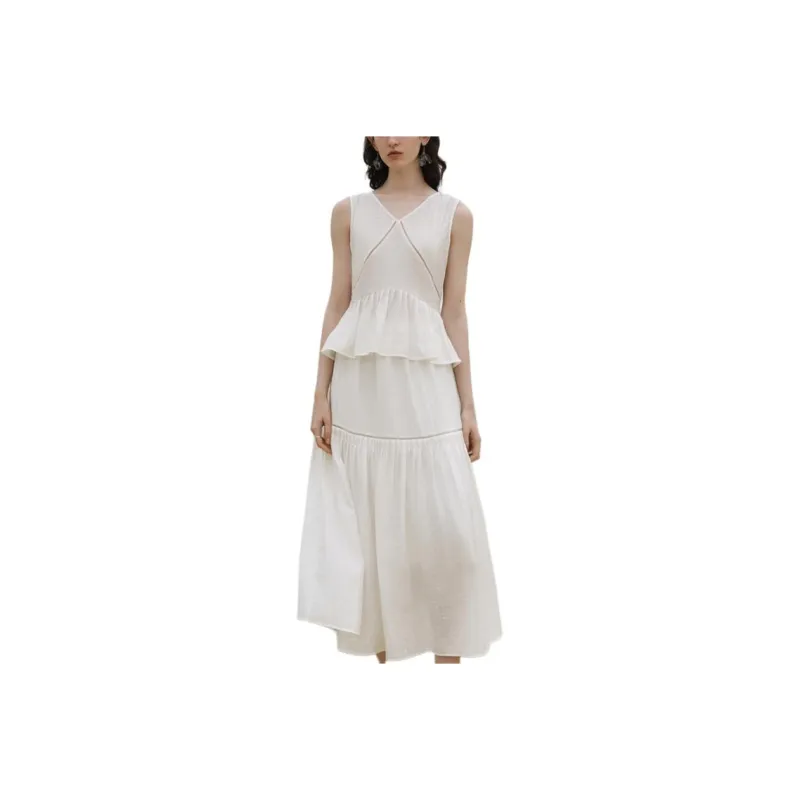 Yigu Two Piece Skirt Sets Women's Pearl White, Clothing Sets-0