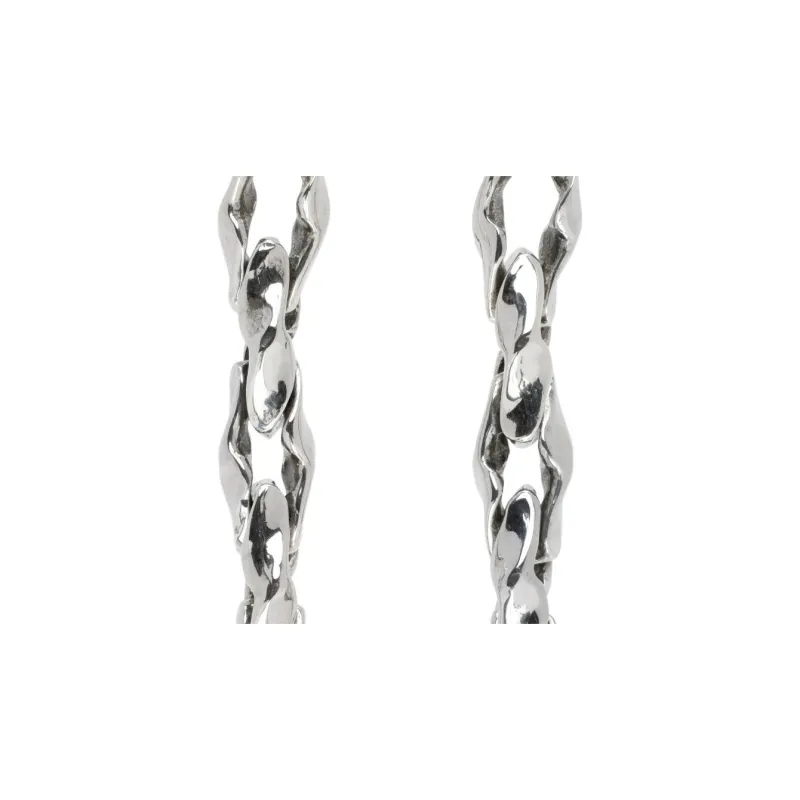 EMANUELE BICOCCHI 925 Sterling Silver Earrings Men's Silver-2