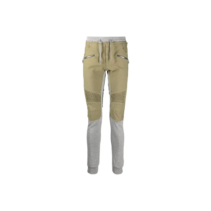 BALMAIN Knitted Sweatpants Men's Green-0