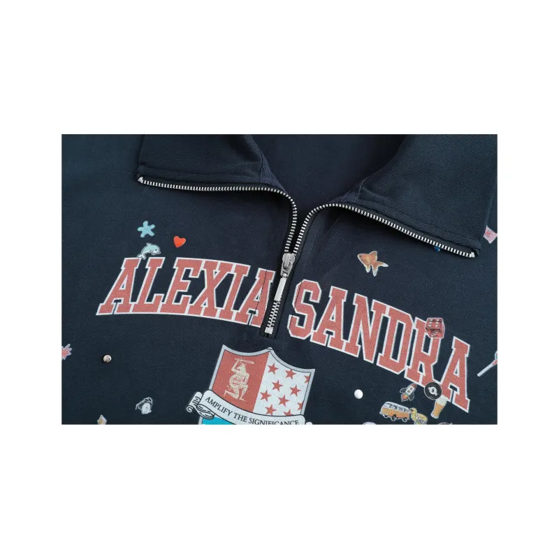 Alexia Sandra Tank Tops Women's Navy Blue-6