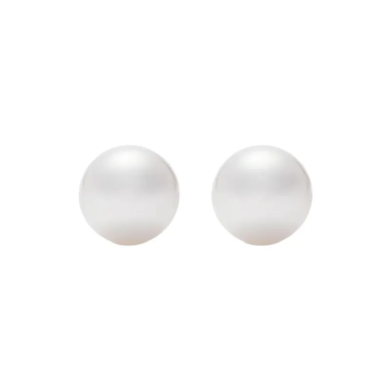 TASAKI 18K White Gold Earrings Women's Silver-0